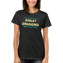 UNDERBART GRANDMA-Anpassade T-Shirt
