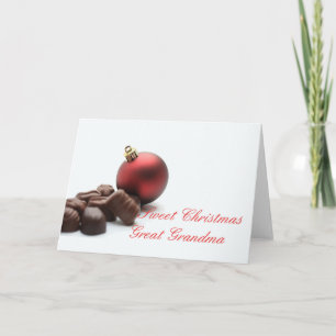 Underbart Grandma God jul-kort Helgkort