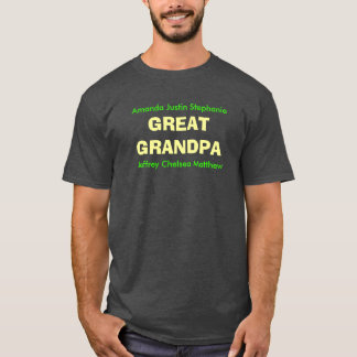 UNDERBART GRANDPA-Anpassade T-Shirt