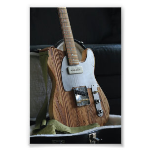Underbart Guitar Fototryck