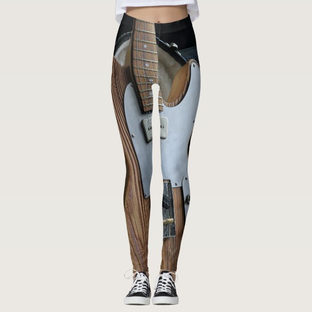 Underbart Guitar Leggings (Framsida)
