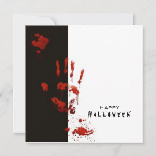 Underbart Halloween-minimikort