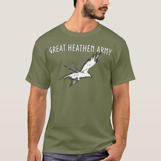Underbart hedniskt flyga för armé som | är t-shirt (Framsida)