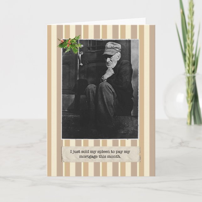 Underbart Helgdag för tryckförskjutning Helgkort (Framsida)