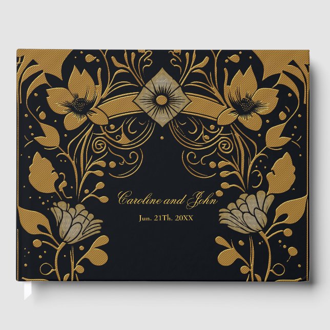 Underbart hjärta av naturen. Ett hjärta med idylli Gästböcker (Framsida)