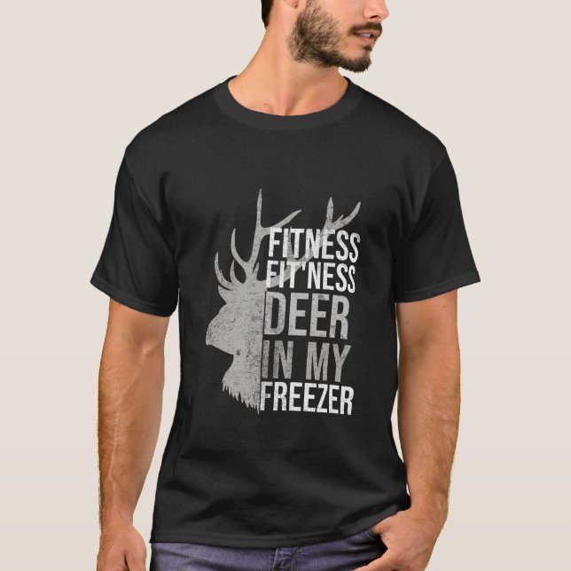 Underbart Hunter Pappa Im i hjort i min frysning T Shirt (Framsida)