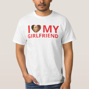 Underbart i Kärlek Min flickvän Foto T Shirt