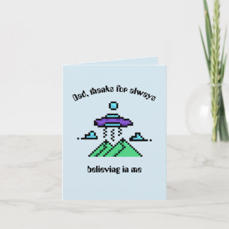 Underbart inspirationskort för Alien Pixel Fars da Inbjudan