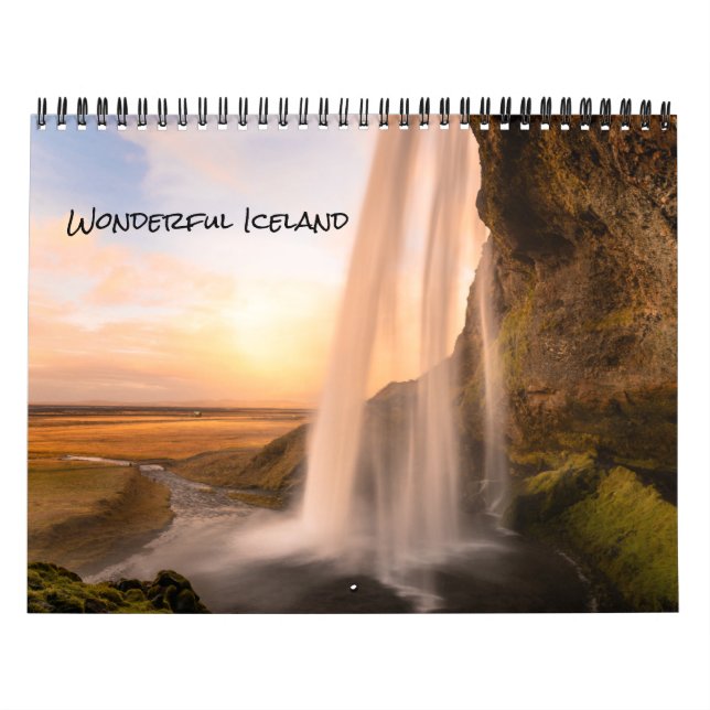 Underbart Island Kalender (Omslag)
