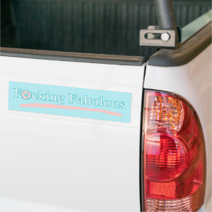 Underbart jättebra bumpersticker bildekal