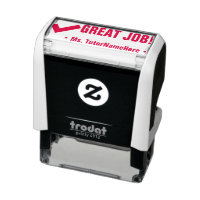 underbart JOBB! Feedback Rubber Frimärke