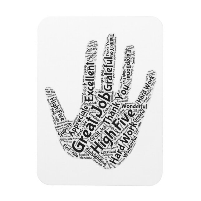 Underbart jobb! magnet (Vertikal)