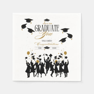 Underbart jobb, Student! Dags att fira Party Pappersservett