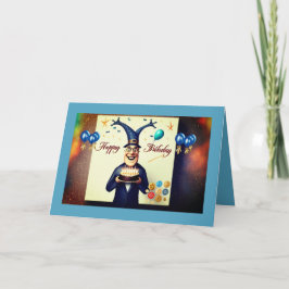 Underbart judisk födelsedagskort kort