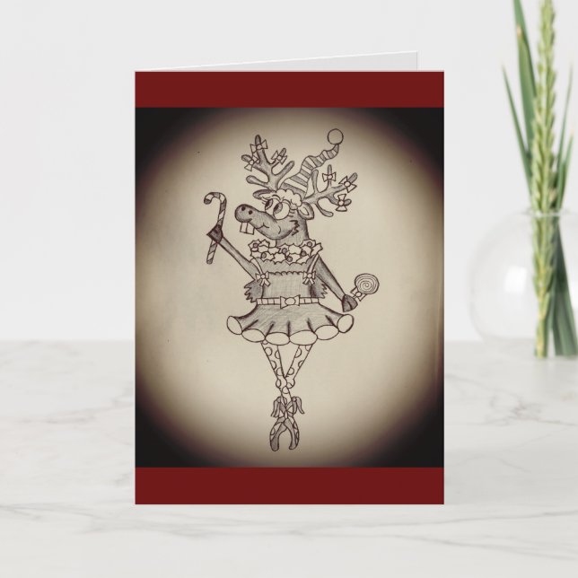 Underbart julkort helgkort (Framsida)