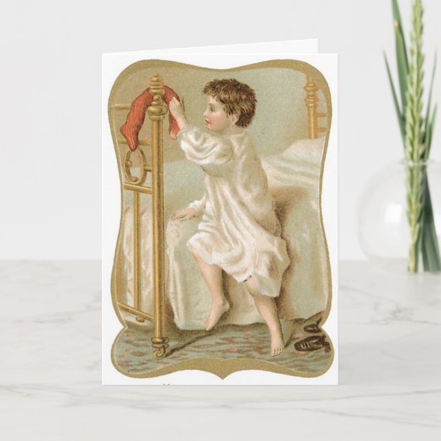 Underbart julkort helgkort (Framsida)