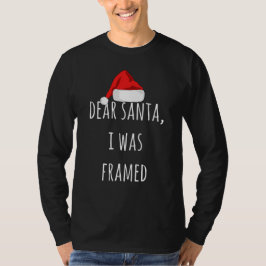 Underbart Kära Santa, jag fick en kul jul T Shirt