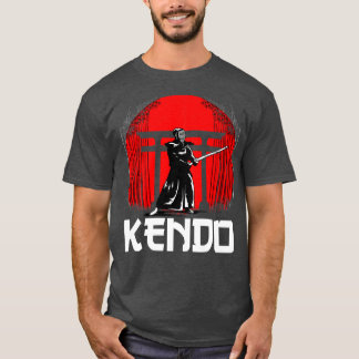 Underbart Kendo Samurai Design Japan Warrior Sword T Shirt