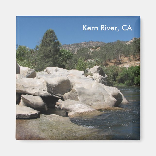 Underbart Kern River Magnet! Magnet (Framsidan)