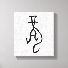 Underbart kinesiskt Zodiac-Dragon#001- Canvastryck