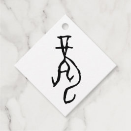 Underbart kinesiskt Zodiac-Dragon#001- Gåvor Etiketter