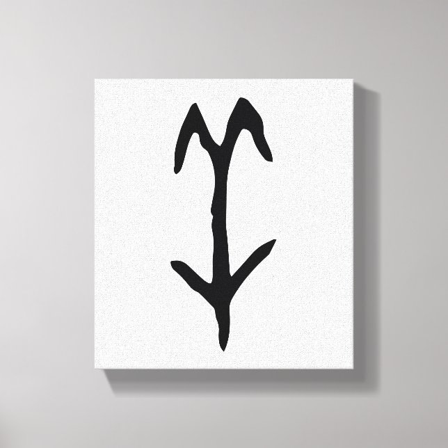 Underbart kinesiskt Zodiac-Goat-#001- Canvastryck (Framsida)