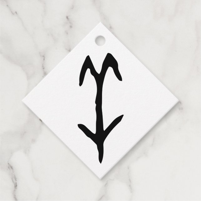 Underbart kinesiskt Zodiac-Goat-#001- Gåvor Etiketter (Framsida)