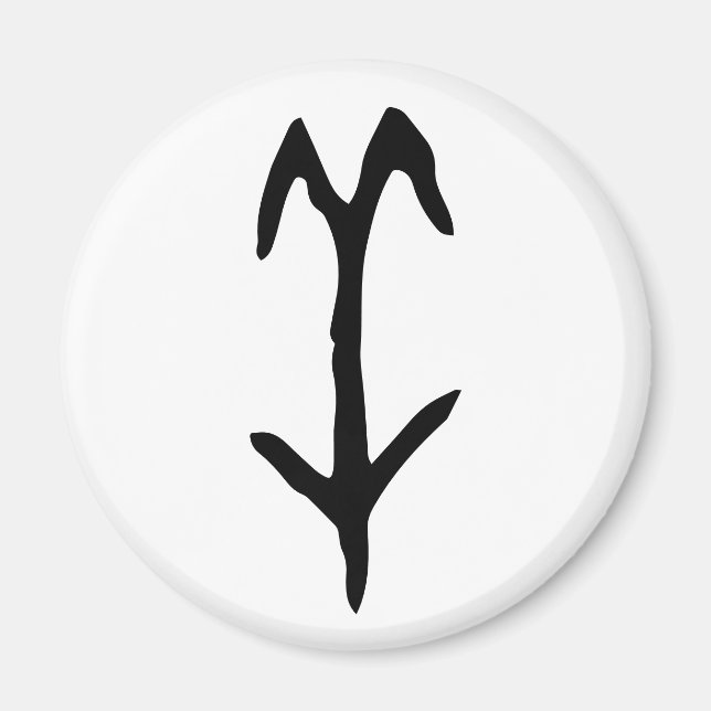 Underbart kinesiskt Zodiac-Goat-#001- Magnet (Framsidan)