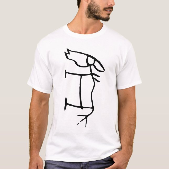 Underbart kinesiskt Zodiac-Horse-#001-01- T-Shirt (Framsida)