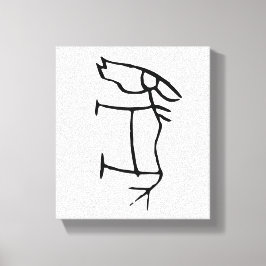 Underbart kinesiskt Zodiac-Horse-#001- Canvastryck