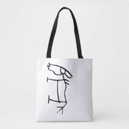 Underbart kinesiskt Zodiac-Horse-#001- Tygkasse