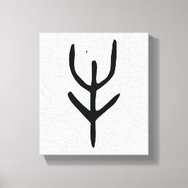 Underbart kinesiskt Zodiac-Ox-#001- Canvastryck