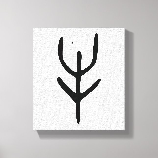 Underbart kinesiskt Zodiac-Ox-#001- Canvastryck (Framsida)