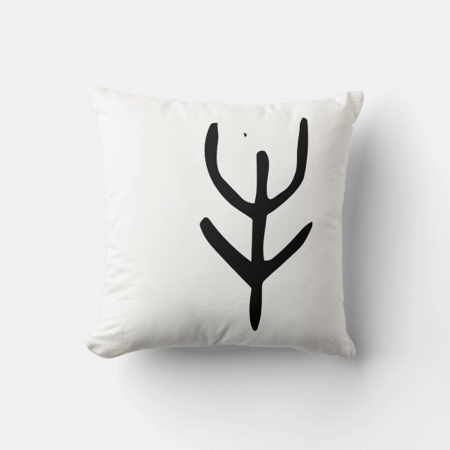 Underbart kinesiskt Zodiac-Ox#001- Kudde (Framsida)