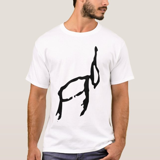 Underbart kinesiskt Zodiac-Rabbit-#001-02- T Shirt (Framsida)