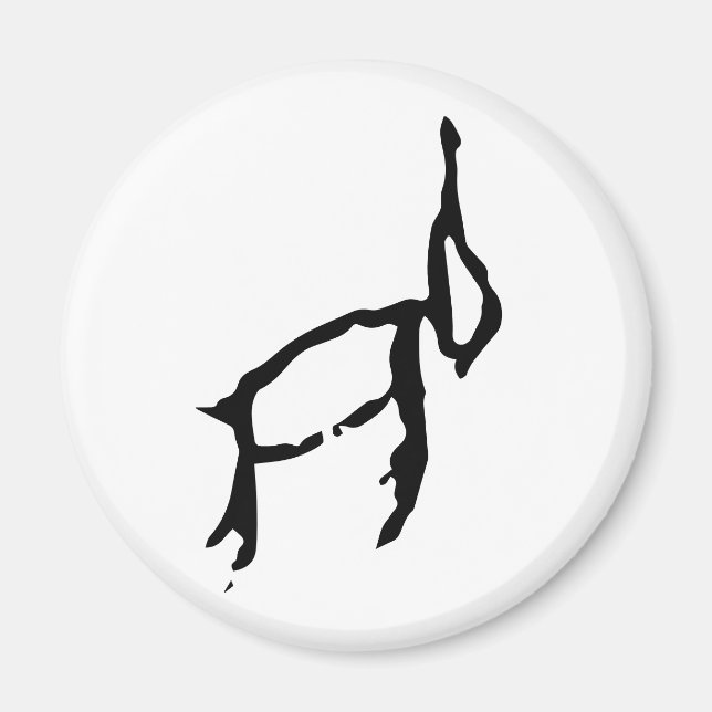 Underbart kinesiskt Zodiac-Rabbit-#001- Magnet (Framsidan)