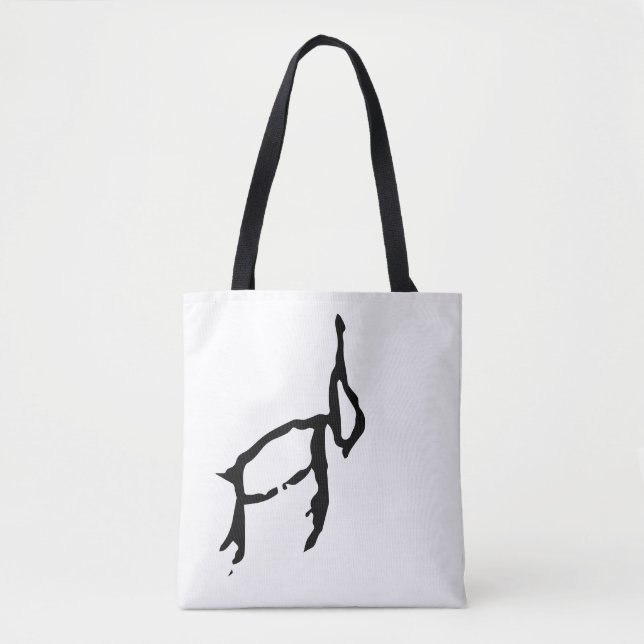 Underbart kinesiskt Zodiac-Rabbit-#001- Tygkasse (Framsida)