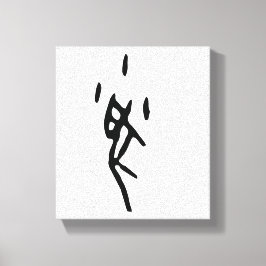 Underbart kinesiskt Zodiac-Råtta-#001- Canvastryck