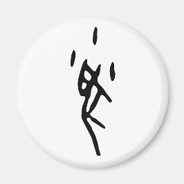 Underbart kinesiskt Zodiac-Råtta-#001- Magnet