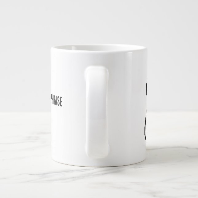 Underbart kinesiskt Zodiac-Snake-#001- Jumbo Mugg (Baksidan)