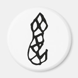 Underbart kinesiskt Zodiac-Snake#001- Magnet