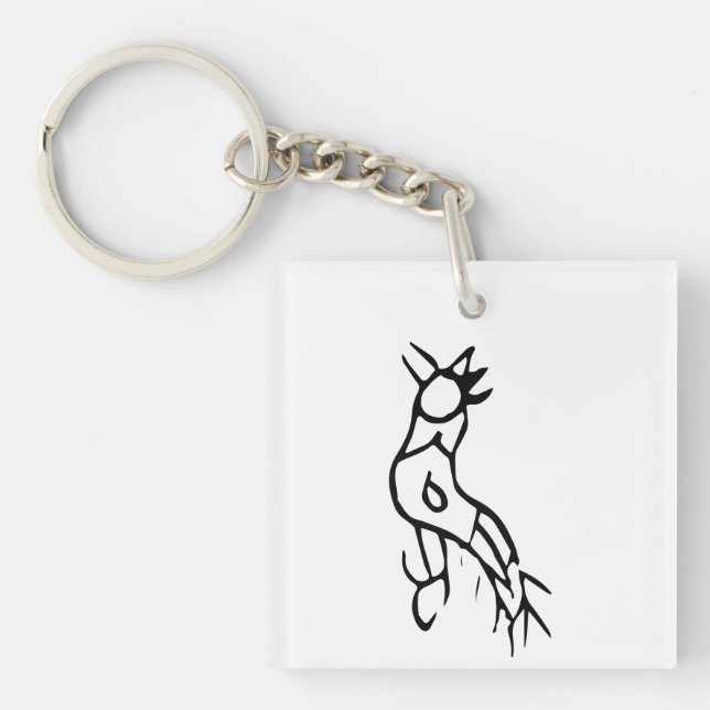 Underbart kinesiskt Zodiac-Tupp#001- (Framsidan)