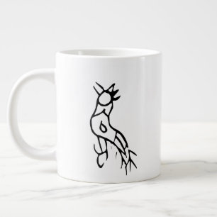Underbart kinesiskt Zodiac-Tupp-#001- Jumbo Mugg