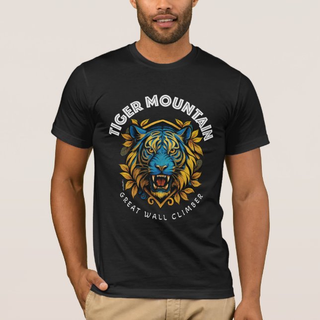 "Underbart klimat i tigerbergen" T Shirt (Framsida)