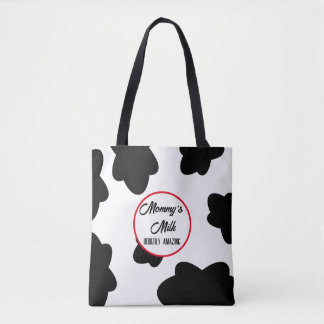 “Underbart” Ko Print Totebag Tygkasse