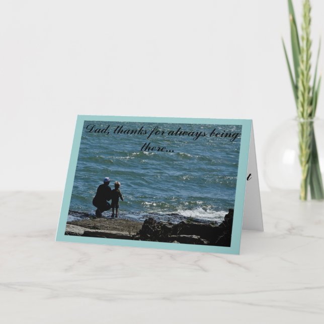 Underbart kort för Pappa Fars dag (Framsida)
