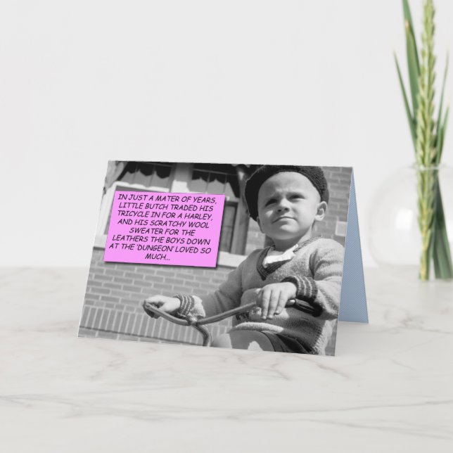 Underbart kort - Little Butch (Framsida)