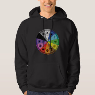 Underbart kosmologihjul hoodie