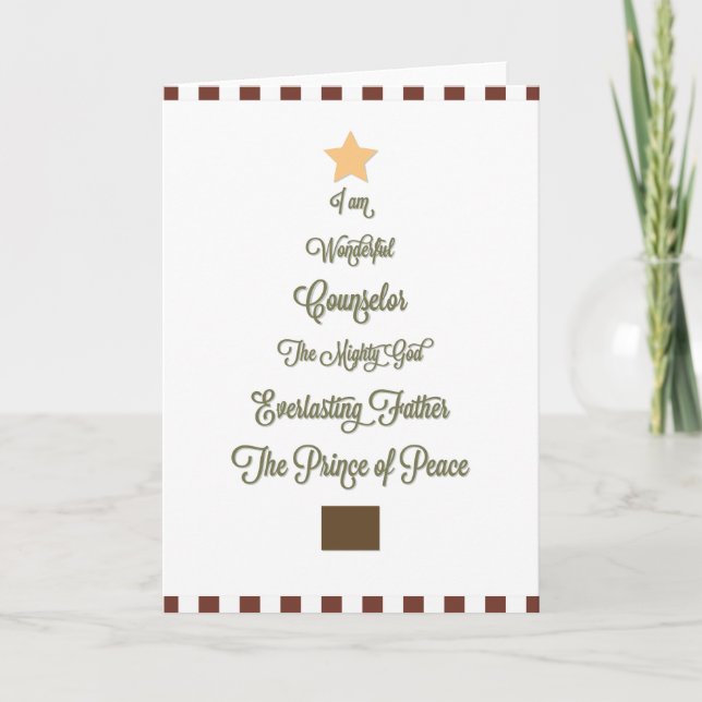 Underbart lägerledarejulkort helgkort (Framsida)