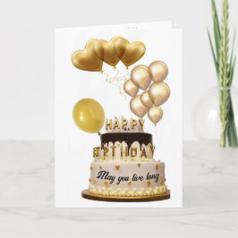 Underbart Magic Birthday-kort Kort
